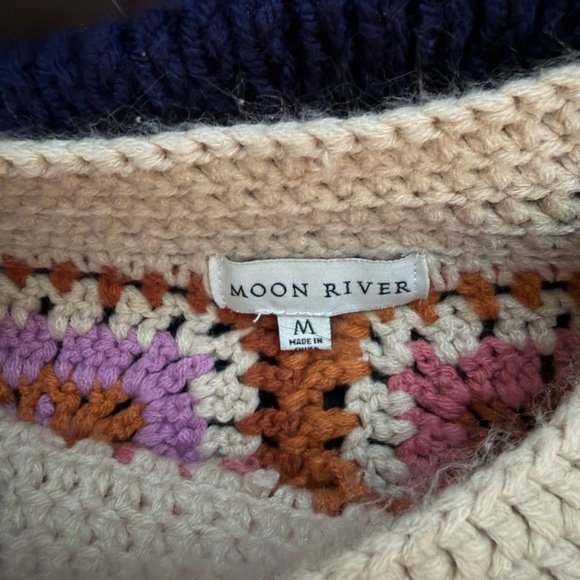 Crochet Boho Sweater - Picture 4 of 6